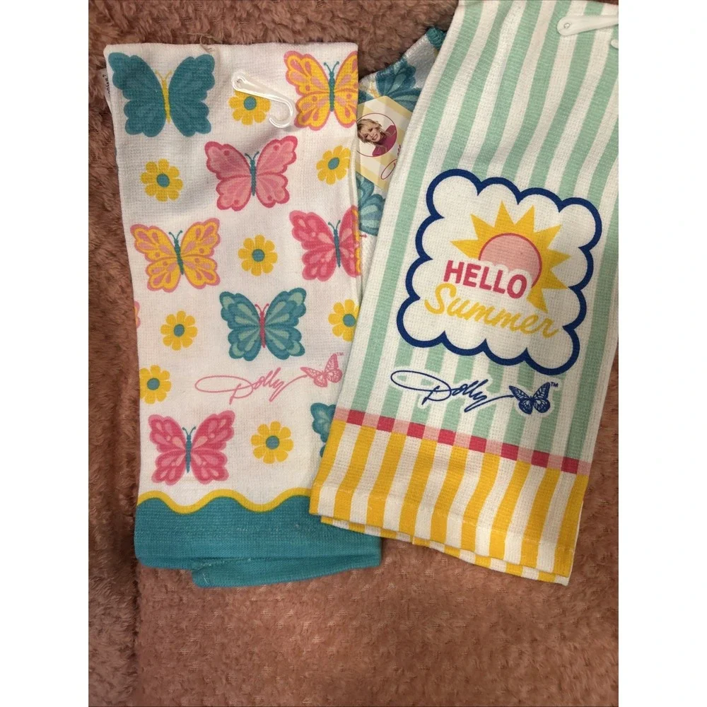 Dolly Parton‎ Summer 2026 Collection Kitchen Towel & Dish Cloth Set
